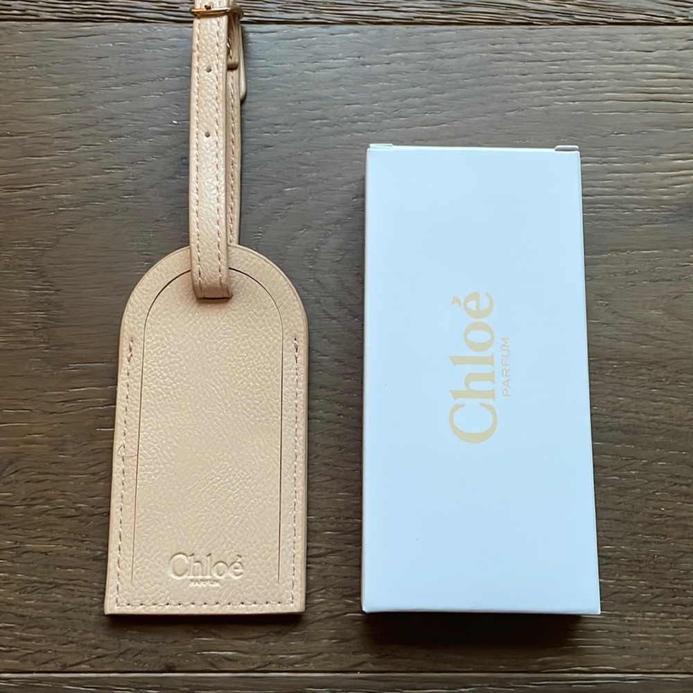 NIB Chloe Parfum Luggage Tag